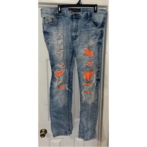 Southpole Mens Skinny Slim Fit Fashion Jeans Size 40x32"